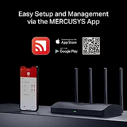 Маршрутизатор (Роутер) Mercusys MR27BE - мініатюра 8 Маршрутизатор (Роутер) Mercusys MR27BE - мініатюра 8