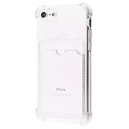 Чехол 1TOUCH Card Case Safe Anti-Shock для Apple iPhone 7, iPhone 8 Clear
