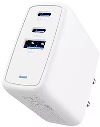 Сетевое зарядное устройство Proove 67w GaN PD 2xUSB-C/USB-A ports fast charger white (WCSG67120002)