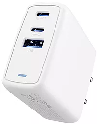 Мережевий зарядний пристрій Proove 67w GaN PD 2xUSB-C/USB-A ports fast charger white (WCSG67120002) - фото Мережевий зарядний пристрій Proove 67w GaN PD 2xUSB-C/USB-A ports fast charger white (WCSG67120002)
