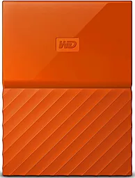 Зовнішній жорсткий диск Western Digital My Passport (Thin) 2TB 2.5 USB 3.0 (WDBS4B0020BOR-WESN) Orange - фото Зовнішній жорсткий диск Western Digital My Passport (Thin) 2TB 2.5 USB 3.0 (WDBS4B0020BOR-WESN) Orange