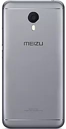 Задняя крышка корпуса Meizu M3 Note (M681H) со стеклом камеры Original Gray