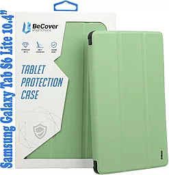 Чехол для планшета BeCover Soft Edge с креплением для стилуса для Samsung Galaxy Tab S6 Lite (2024) 10.4" P620/P625/P627 Green (710842) - фото Чехол для планшета BeCover Soft Edge с креплением для стилуса для Samsung Galaxy Tab S6 Lite (2024) 10.4" P620/P625/P627 Green (710842)