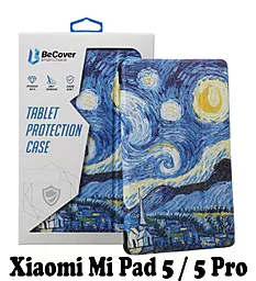 Чехол для планшета BeCover Smart Case для Xiaomi Mi Pad 5 / 5 Pro Night (707582) - фото Чехол для планшета BeCover Smart Case для Xiaomi Mi Pad 5 / 5 Pro Night (707582)