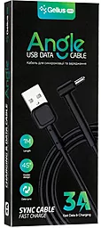 Кабель Gelius Pro Angle USB-A - micro USB 12w 2.4a 1м cable White - миниатюра 3 Кабель Gelius Pro Angle USB-A - micro USB 12w 2.4a 1м cable White - миниатюра 3