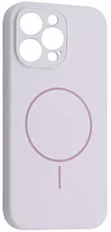 Чохол Silicone Case Full Camera Fine Ring MagSafe для Apple iPhone 12 Pro Max Glycine - фото Чохол Silicone Case Full Camera Fine Ring MagSafe для Apple iPhone 12 Pro Max Glycine