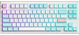 Клавиатура FL Esports FL750 SAM Marshmallow Kailh MX Cool Mint Wireless Three-Mode (FL750SAM-4599) - фото Клавиатура FL Esports FL750 SAM Marshmallow Kailh MX Cool Mint Wireless Three-Mode (FL750SAM-4599)