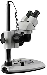 Мікроскоп AmScope бінокулярний SW-2B13-6WB-V331 зі світлодіодним підсвічуванням і дискретним регулюванням кратності до 30Х - мініатюра 4