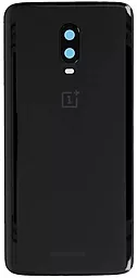 Задняя крышка корпуса OnePlus 6T (A6010, A6013) со стеклом камеры Mirror Black