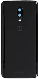 Задняя крышка корпуса OnePlus 6T (A6010, A6013) со стеклом камеры Mirror Black - фото Задняя крышка корпуса OnePlus 6T (A6010, A6013) со стеклом камеры Mirror Black