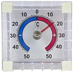 Термометр EasyLife оконный биметаллический квадратный на липучках