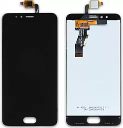 Дисплей Meizu M5s, M5s mini (M612) с тачскрином, Black - фото Дисплей Meizu M5s, M5s mini (M612) с тачскрином, Black