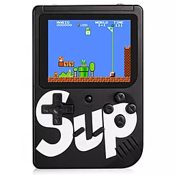 Портативна ігрова ретро консоль SUP Game Box Plus 400 in 1 Black - мініатюра 2