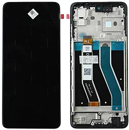 Дисплей Motorola Moto G62 5G (XT2223) с тачскрином и рамкой, оригинал, Black - фото Дисплей Motorola Moto G62 5G (XT2223) с тачскрином и рамкой, оригинал, Black