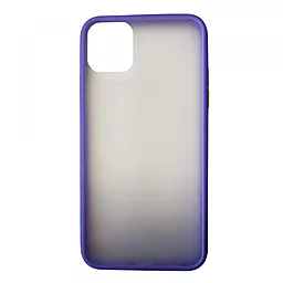 Чехол 1TOUCH Gingle Matte Apple iPhone 11 Pro Max Lilac/Green