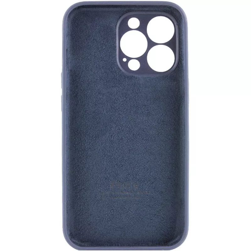 Чохол Silicone Case Full Camera for Apple iPhone 13 Pro Max Midnight Blue - фото 2