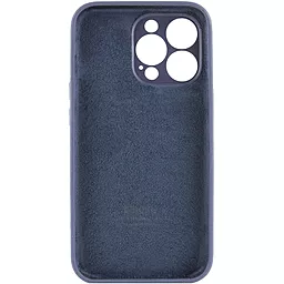 Чохол Silicone Case Full Camera for Apple IPhone 13 Pro Max Midnight Blue - мініатюра 2
