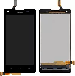 Дисплей Huawei Ascend G700 (G700-U10, G700-U20) с тачскрином, Black - фото Дисплей Huawei Ascend G700 (G700-U10, G700-U20) с тачскрином, Black