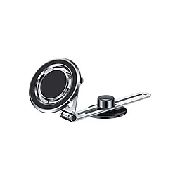 Держатель магнитный WIWU CH025 Car Mount Black - фото Держатель магнитный WIWU CH025 Car Mount Black