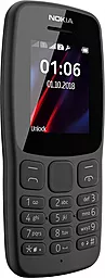Мобильный телефон Nokia 106 New DS (16NEBD01A02) Black - миниатюра 2