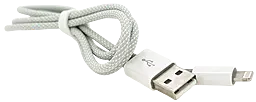 Кабель iKaku KSC-723 USB-A - Lightning 12w 2.4a 1м cable Gray - фото Кабель iKaku KSC-723 USB-A - Lightning 12w 2.4a 1м cable Gray