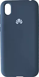 Чехол 1TOUCH Silicone Case Full Huawei Y5 2019 Navy Blue
