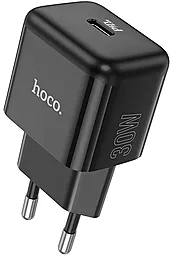 Сетевое зарядное устройство Hoco N32 30w PD USB-C fast charger black