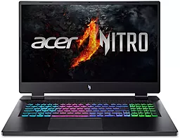 Ноутбук Acer Nitro 17 AN17-42-R7XK Obsidian Black (NH.QSDEU.005) - фото Ноутбук Acer Nitro 17 AN17-42-R7XK Obsidian Black (NH.QSDEU.005)