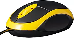 Компьютерная мышка Frime FM-001BY USB Black/Yellow - фото Компьютерная мышка Frime FM-001BY USB Black/Yellow