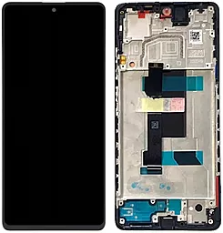 Дисплей Xiaomi Redmi Note 12 Pro 5G с тачскрином и рамкой, (OLED), Black