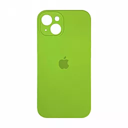 Чохол Silicone Case Full Camera для Apple iPhone 14 Party green