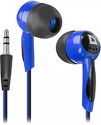 Наушники Defender Basic-604 Blue - фото Наушники Defender Basic-604 Blue