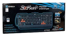 Клавиатура A4Tech X7-G700 PS/2 Black - миниатюра 4 Клавиатура A4Tech X7-G700 PS/2 Black - миниатюра 4