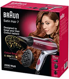 Satin Hair 7 Colour Dryer HD 770 - миниатюра 5
