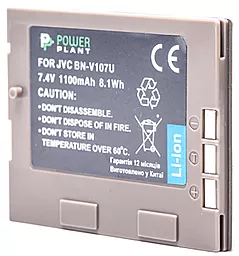 Акумулятор для відеокамери JVC BN-V107U (1100 mAh) DV00DV1185 PowerPlant