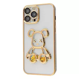 Чохол Shining Bear Case для Apple iPhone 14 Pro Gold
