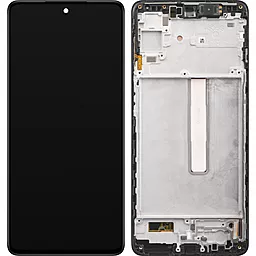 Дисплей Samsung Galaxy M53 M536 с тачскрином и рамкой, (OLED), Black