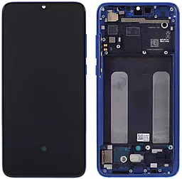 Дисплей Xiaomi Mi 9 Lite, Mi CC9 с тачскрином и рамкой, оригинал, Blue - фото Дисплей Xiaomi Mi 9 Lite, Mi CC9 с тачскрином и рамкой, оригинал, Blue