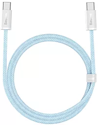 USB PD Кабель Baseus Dynamic 20V 5A USB Type-C - Type-C Cable Blue (CALD000203) - мініатюра 2