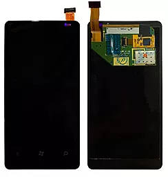 Дисплей Nokia Lumia 800 с тачскрином, Black - фото Дисплей Nokia Lumia 800 с тачскрином, Black