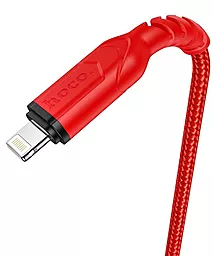 Кабель USB Hoco X59 Lightning Cable 3A Red - миниатюра 3