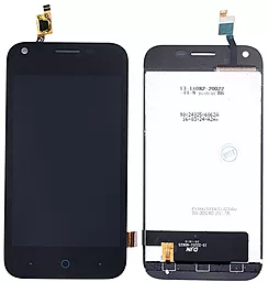 Дисплей ZTE Blade L110 с тачскрином, Black - фото Дисплей ZTE Blade L110 с тачскрином, Black