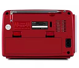 Радіоприймач Sven SRP-525 Red - мініатюра 5