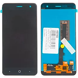Дисплей ZTE Blade V8 Mini с тачскрином, Black - фото Дисплей ZTE Blade V8 Mini с тачскрином, Black