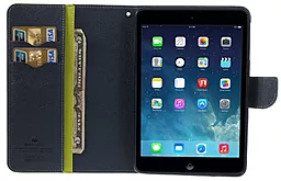 Чехол для планшета Mercury Fancy Diary Series Apple iPad mini, iPad mini 2, iPad mini 3 Green - Blue - миниатюра 5