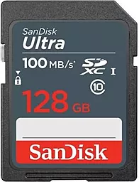 Карта памяти SanDisk Ultra SDHC (UHS-1) 128GB class 10 (SDSDUNR-128G-GN3IN)