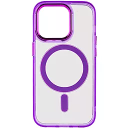 {"ru": "Чехол", "uk": "Чохол"} Epik Iris with MagSafe для Apple iPhone 14 Pro Purple