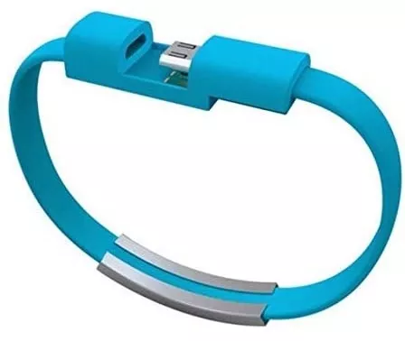 Кабель ExtraDigital USB-A - micro USB 10w 0.25м cable Blue (KBU1784) - фото 1