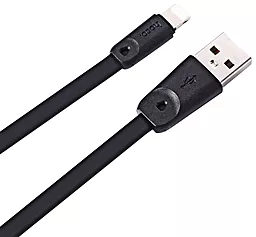 Кабель USB Hoco x9 High Speed Lightning Cable 2M Black - миниатюра 3