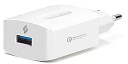 Сетевое зарядное устройство Ttec 18w QC3.0 home charger white (2SCQC01K) - фото Сетевое зарядное устройство Ttec 18w QC3.0 home charger white (2SCQC01K)